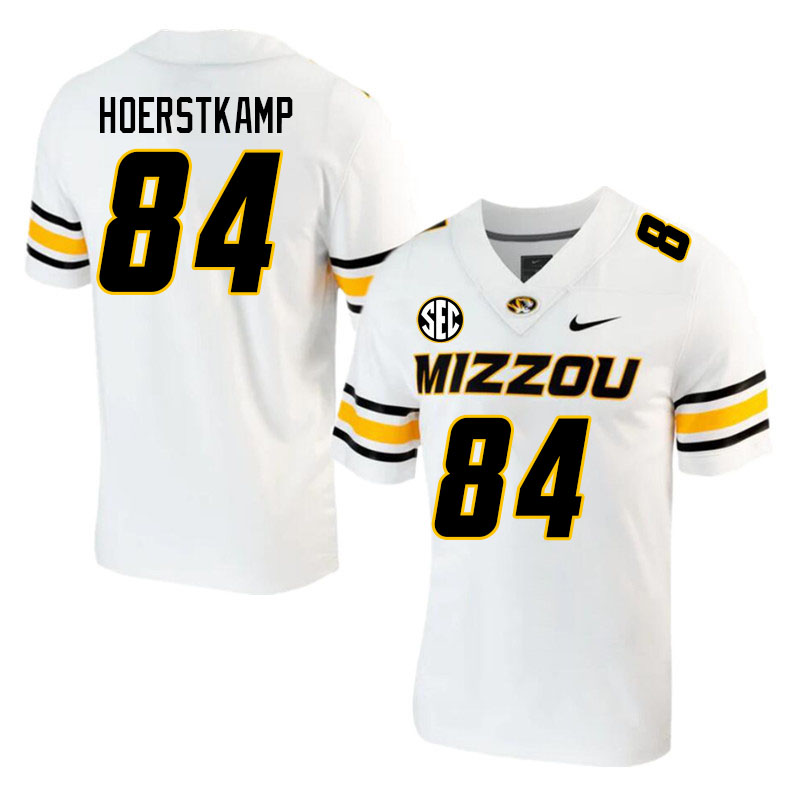Men #84 Ryan Hoerstkamp Missouri Tigers College 2023 Football Stitched Jerseys Sale-White
